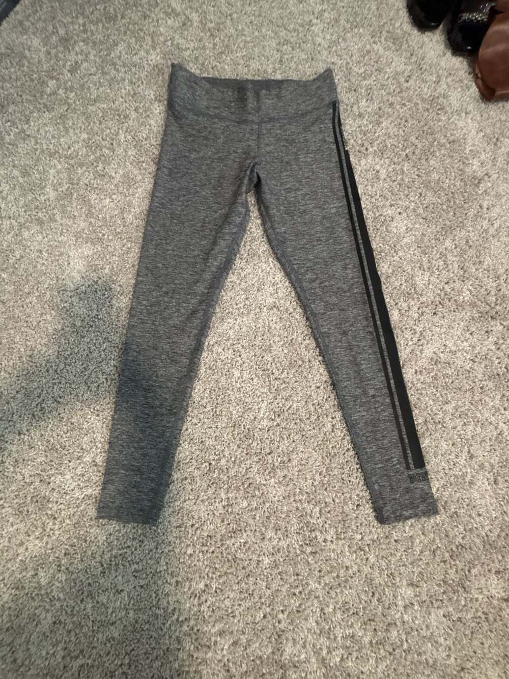Victoria's Secret Pink Yoga London Graphic Stripe Leggings